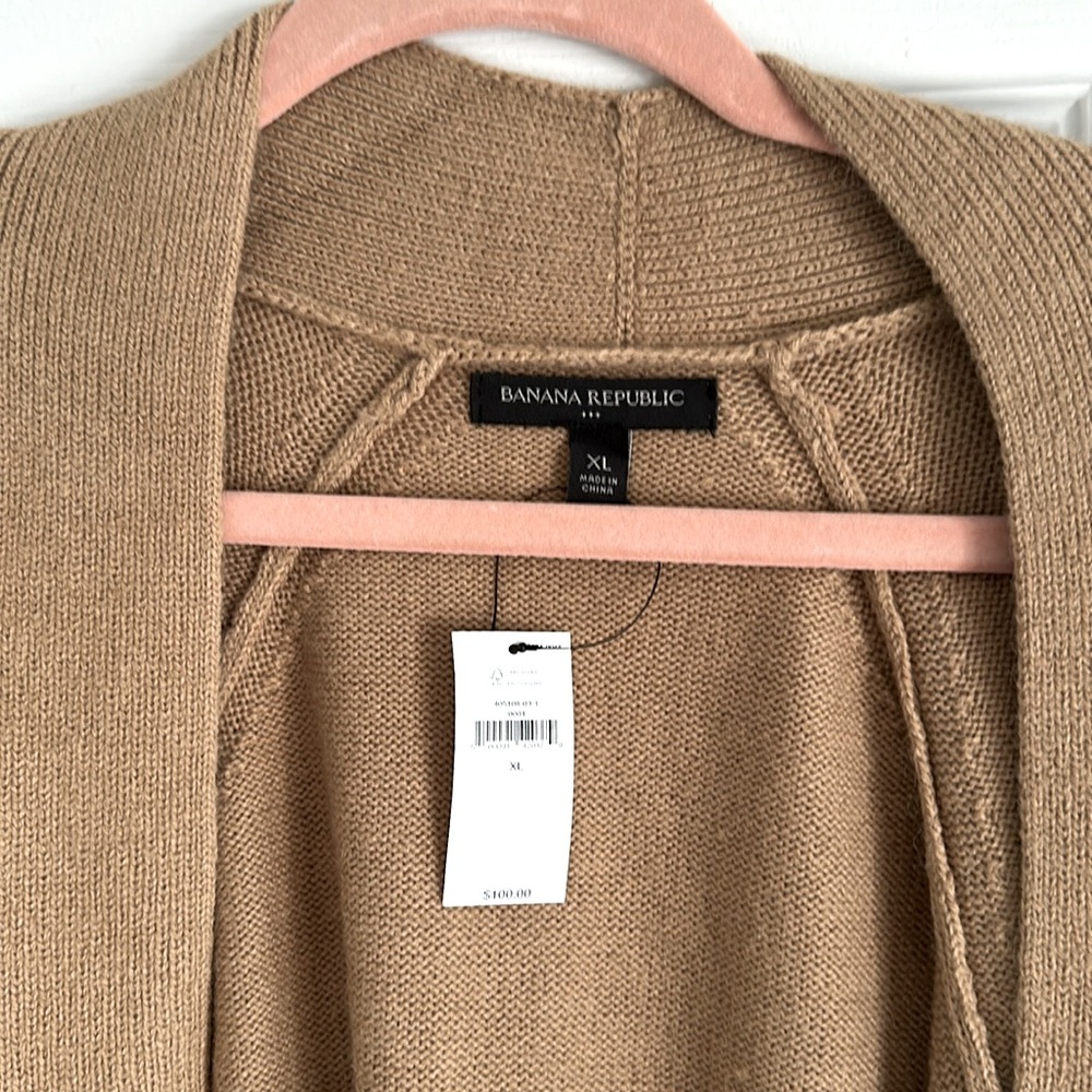 NWT Banana Republic plus cardigan XL - Picture 3 of 3